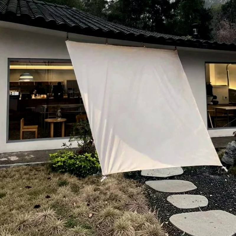 Thick Encrypted Sun Shade Cloth UV Protection Waterproof Heat Insulation Fabric for Balcony Outdoor Car Rain Sun Shelter Cover