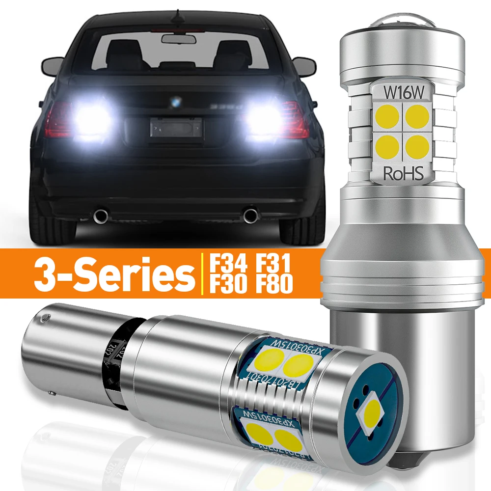 2pcs LED Reverse Light For BMW 3 Series F34 F31 F30 F80 2011 2012 2013 2014 2015 2016 2017 2018 Accessories Canbus Lamp