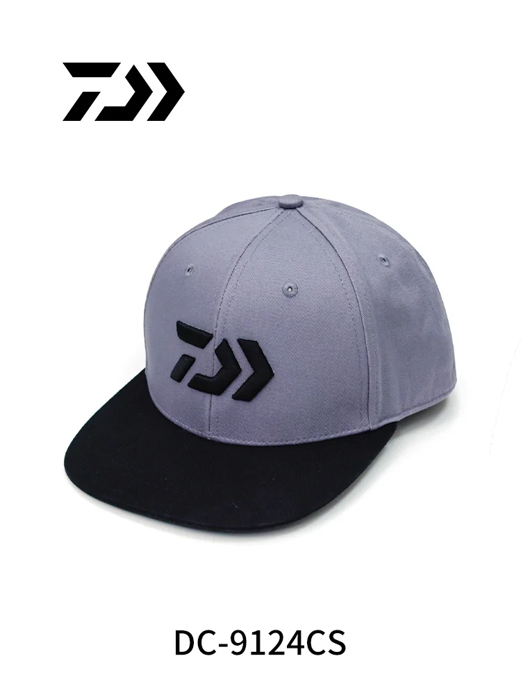 autumn-winter-9124cs-flat-brim-baseball-cap-fishing-sun-protection-hat-neutral-outdoor-camping-travel-gear-fishing-hat