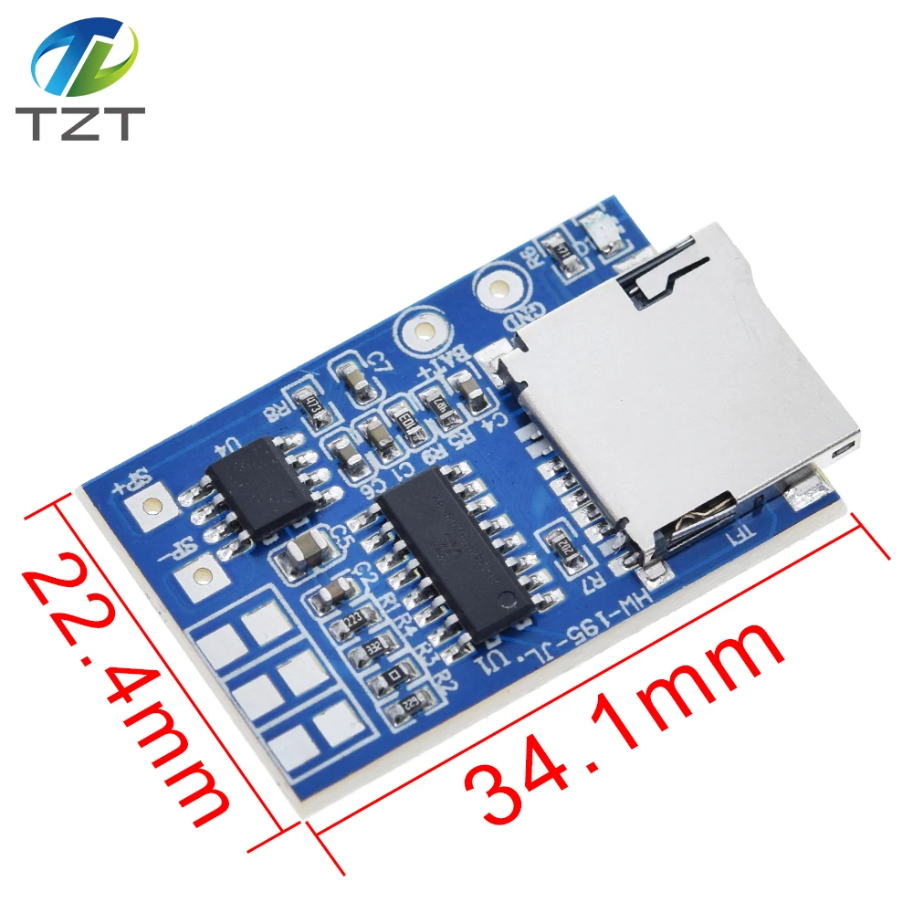 1PCS GPD2846A TF Card MP3 Decoder Board 2W Amplifier Module for Arduino GM Power Supply Module