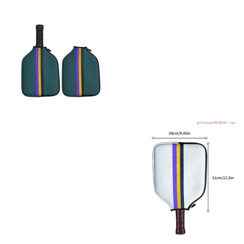 

Pickleballs Paddle Covers Pickleballs Racket Sleeve Bag Pickleballs Storage Bag D5QD