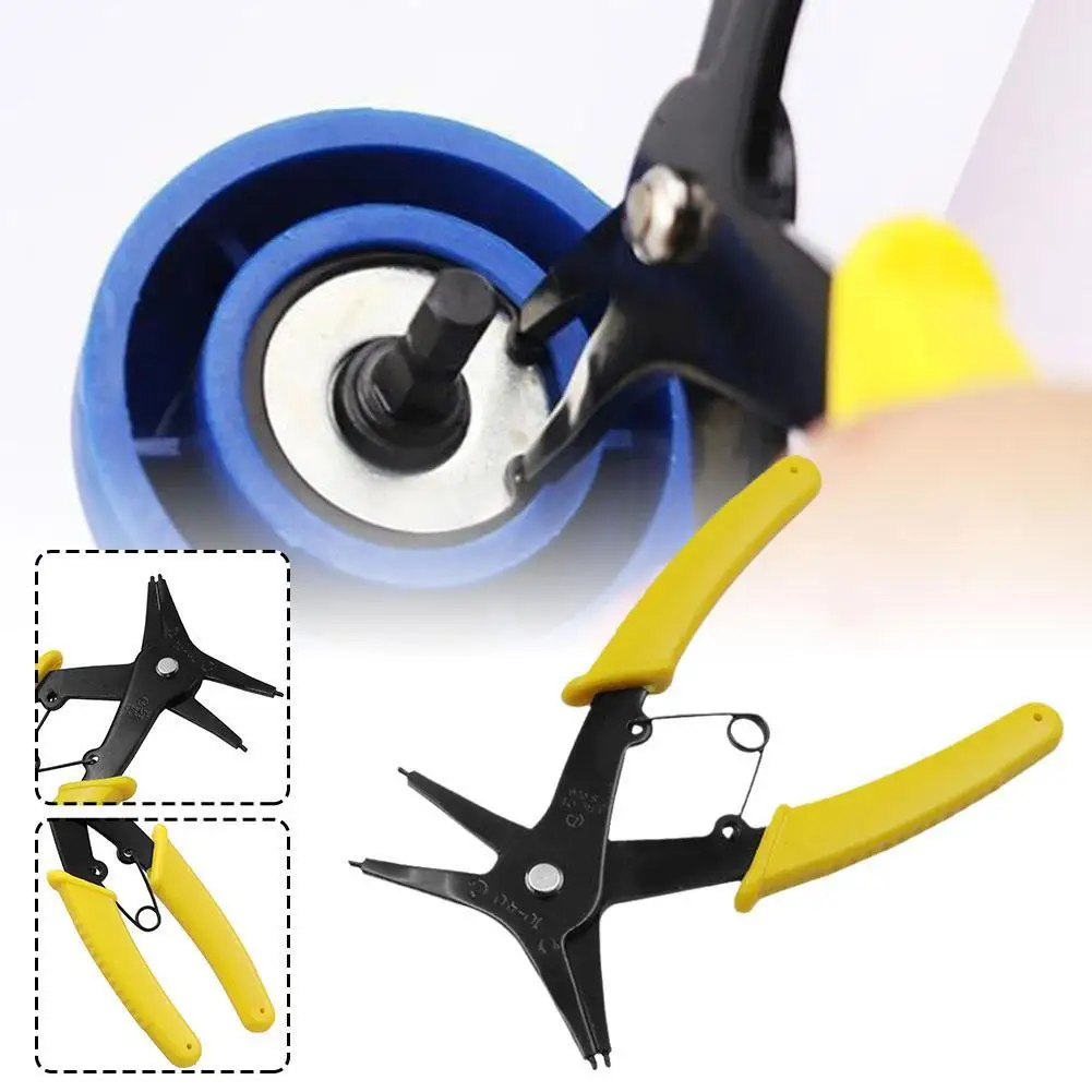 Dual Purpose Circlip Pliers Retaining Pliers Internal And External Clamps Two In One Or Two Retaining Pliers