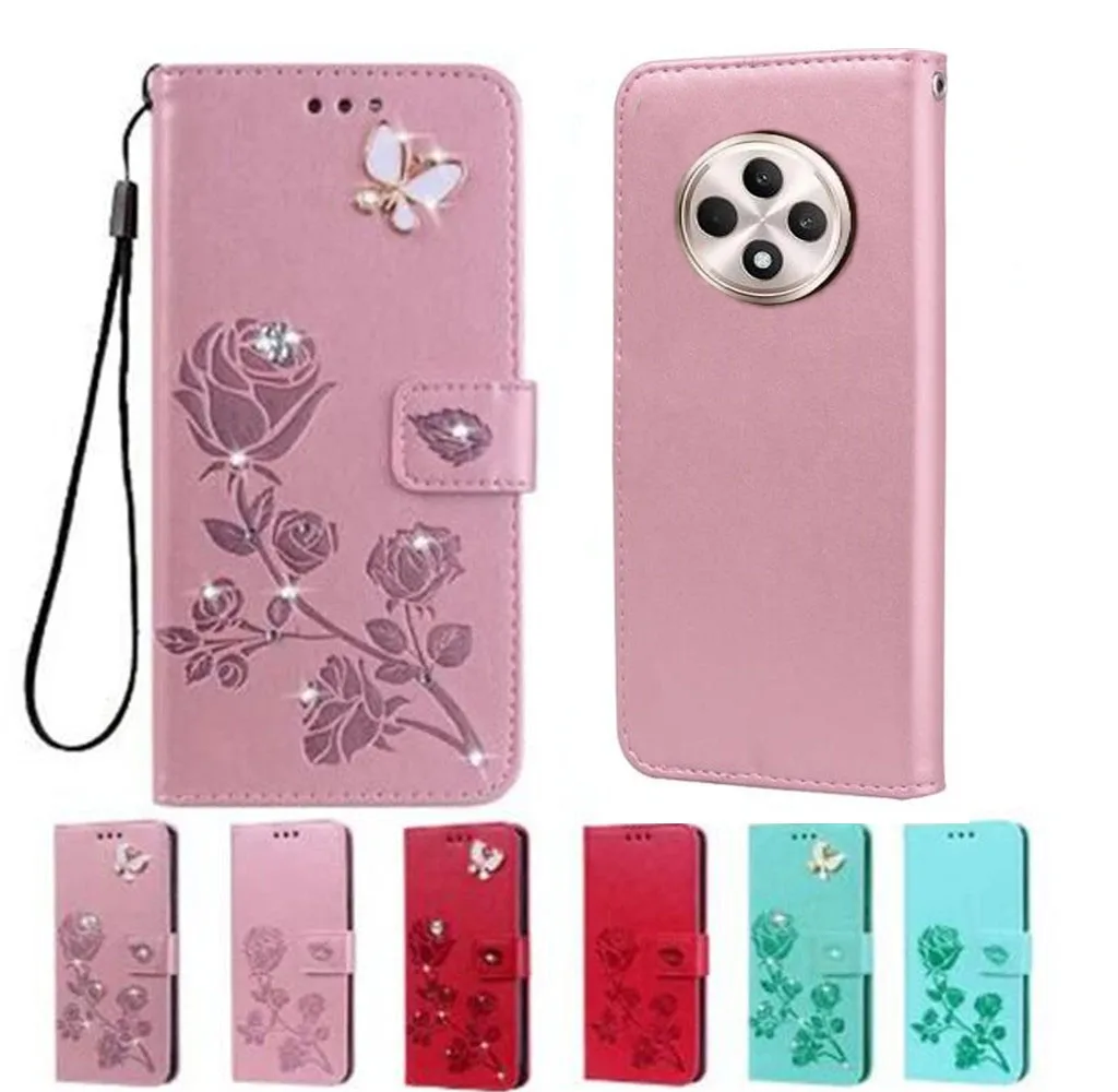 

Leather Wallet Flip Case For OPPO Reno12 F 4G Reno 12 F FS 5G CPH2637 CPH2687 Cover Coque Fundas Shell Capa Etui