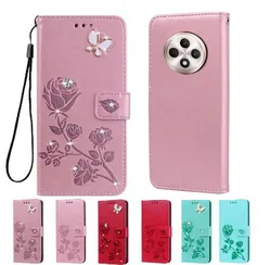 Leather Wallet Flip Case For OPPO Reno12 F 4G Reno 12 F FS 5G CPH2637 CPH2687 Cover Coque Fundas Shell Capa Etui