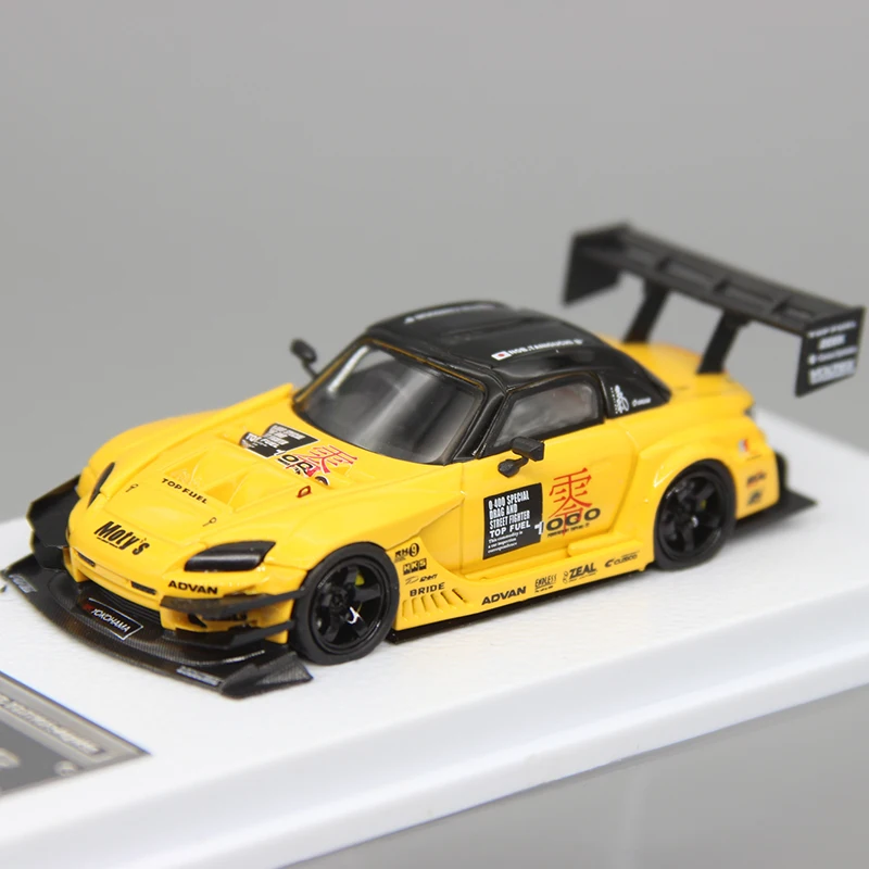 MJ 1/64 S2000 Type-RR AP1 เรซิ่นของเล่นมอเตอร์โลหะDiecastรุ่นของขวัญ