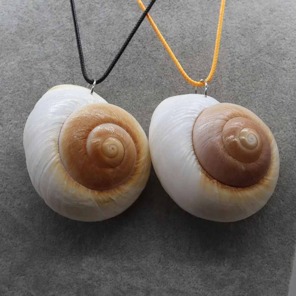 Rope Chain Sea Snail Shell Necklace Conch Shell Glowing Shells Glowing Necklaces Cosplay Costume Jewelry Gift