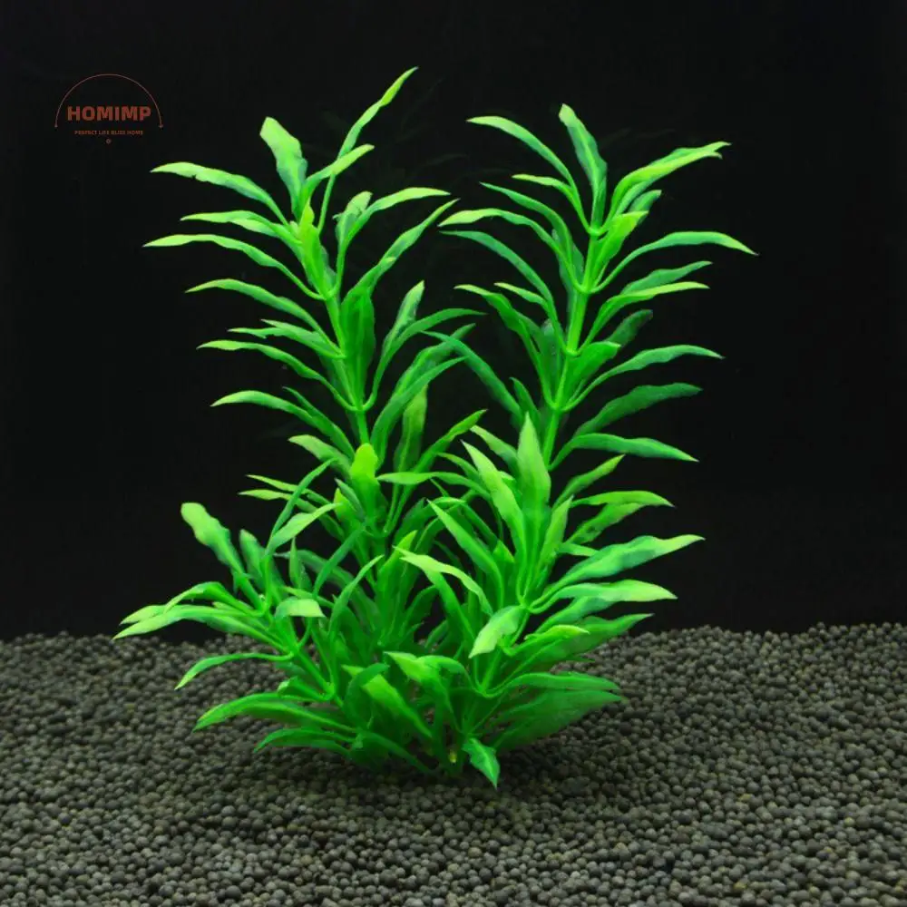 

5pcs Plastic Fake Aquatic Plants Simulated Creative Fake Grass Vivid Artificial Seaweed Water Grass Living Room