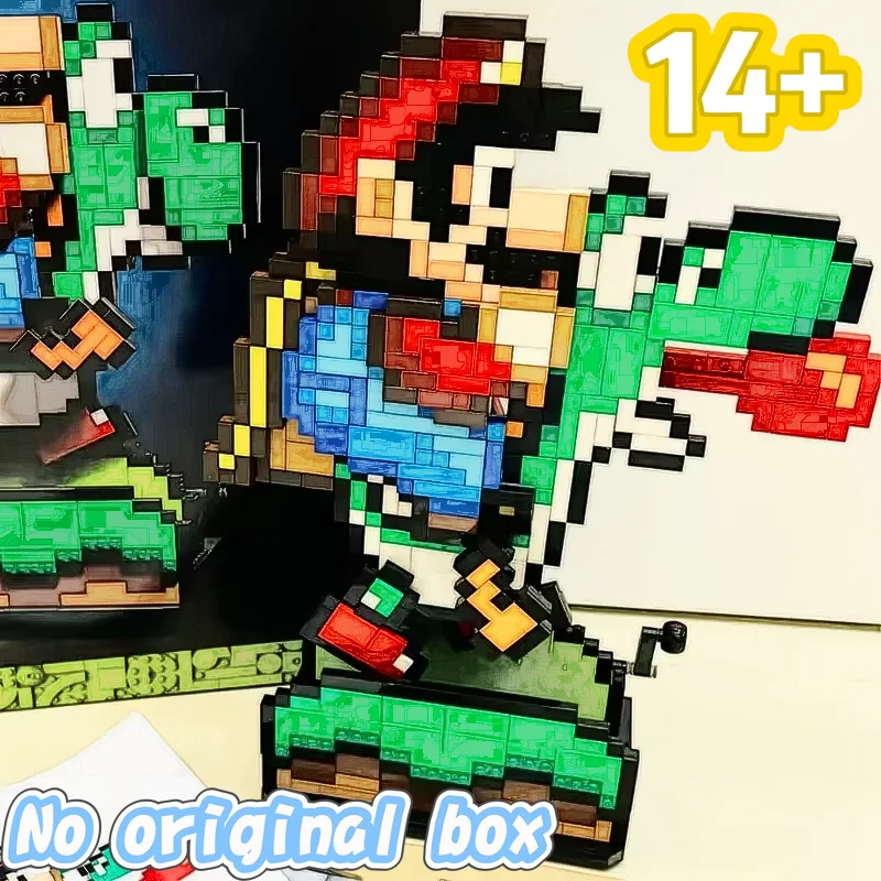 

Новый конструктор по мотивам игры Super Mario Yoshi 71438, 1215 деталей, сборная модель-головоломка, подарок на праздник или день рождения для детей и друзей