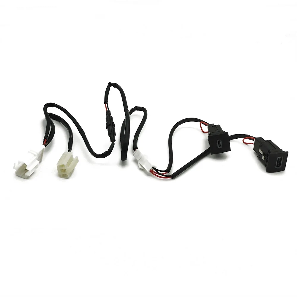 Für VW Golf 6 Jetta 5 MK5 Scirocco 2006-2014 Auto USB Auto Ladegerät Buchse USB Lade Outlet Power Adapter PD Typ – Detail 7