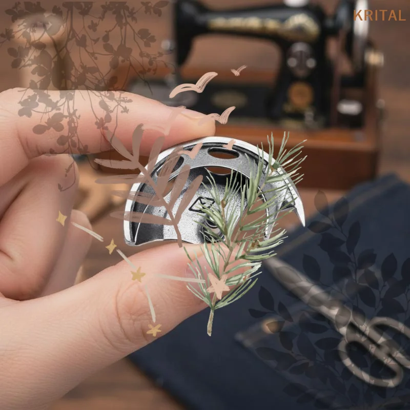 Old-fashioned Home Sewing Machine Shuttle Rotary Hook: Foot Pedal Spare Parts Patchwork Acessorios