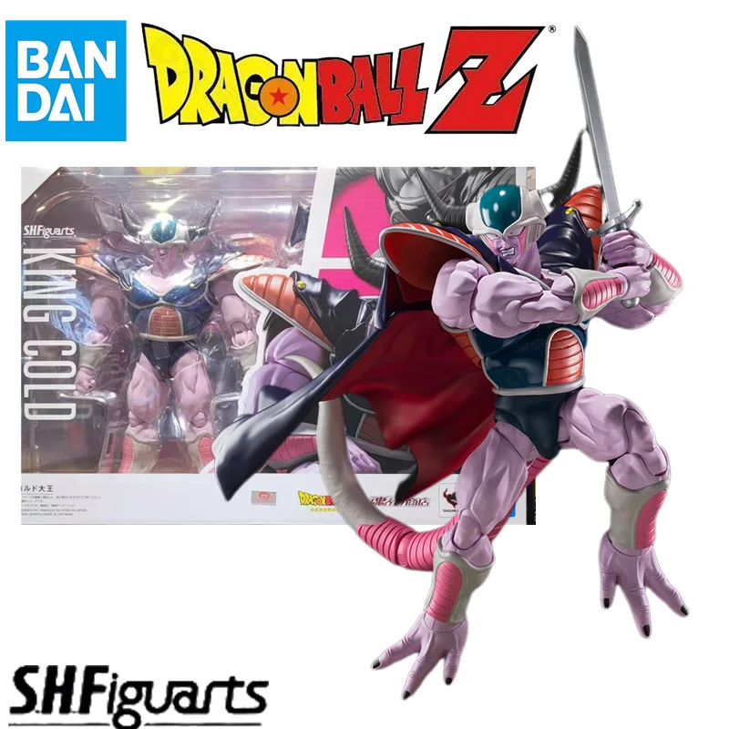 

В наличии Bandai S.H.Figuarts SHF Dragon Ball Z KING COLD Model Kit Anime Action Fighter Готовая модель игрушки в подарок для детей