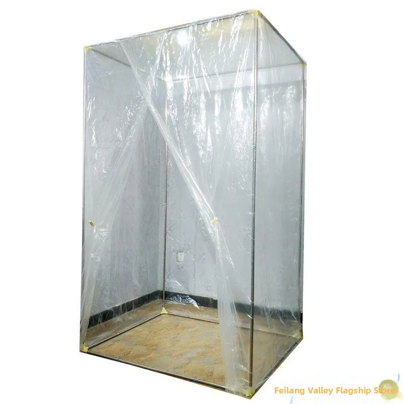 

Теплая прямоугольная палатка-сауна для домашнего использования, зимняя баня, изоляция от холода, послеродовое восстановление, китайская терапия...