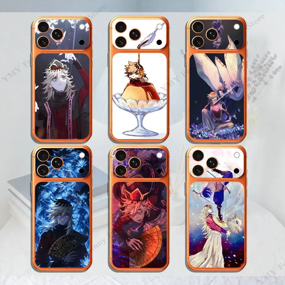 

Anime Cute D-Doma For IPhone 17 Pro ProMax Full Back Cover Decal Wrap Skin Rear Protective Sticker Film