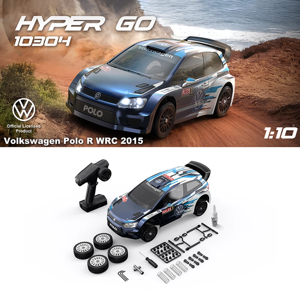 MJX Hyper GO 10304 Polo R WRC 2015 Brushless RTR 1/10 RC Electric