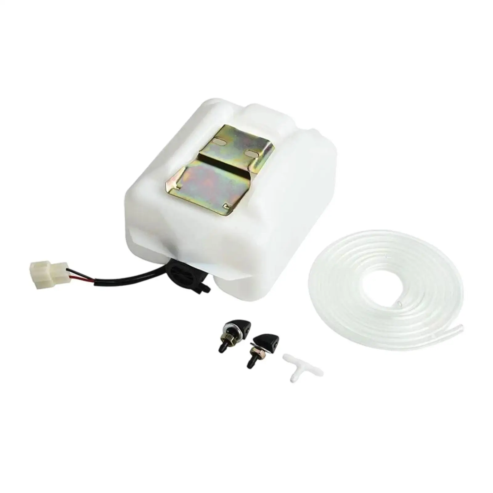 

Комплект бачка для омывающей жидкости на лобовое стекло автомобиля с насосом 12В, простая установка, универсальный для автомобилей и UTV