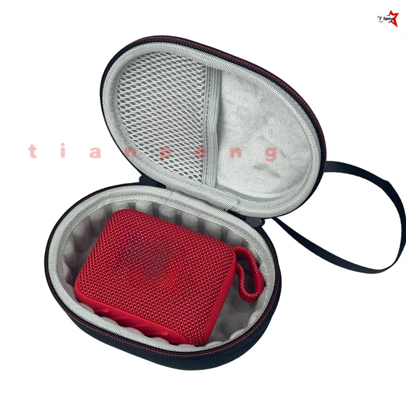 Storage Bag For JBL (Go4) Hard EVA Frame Disperses External Squeezing Force And Prevents Audio Equipment Deformation Under Stack