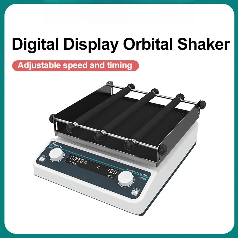 LCD Display Shaker Lab Multi-purpose Horizontal Swing Speed Oscillator Lab Adjustable Speed Laboratory Orbital Shaker