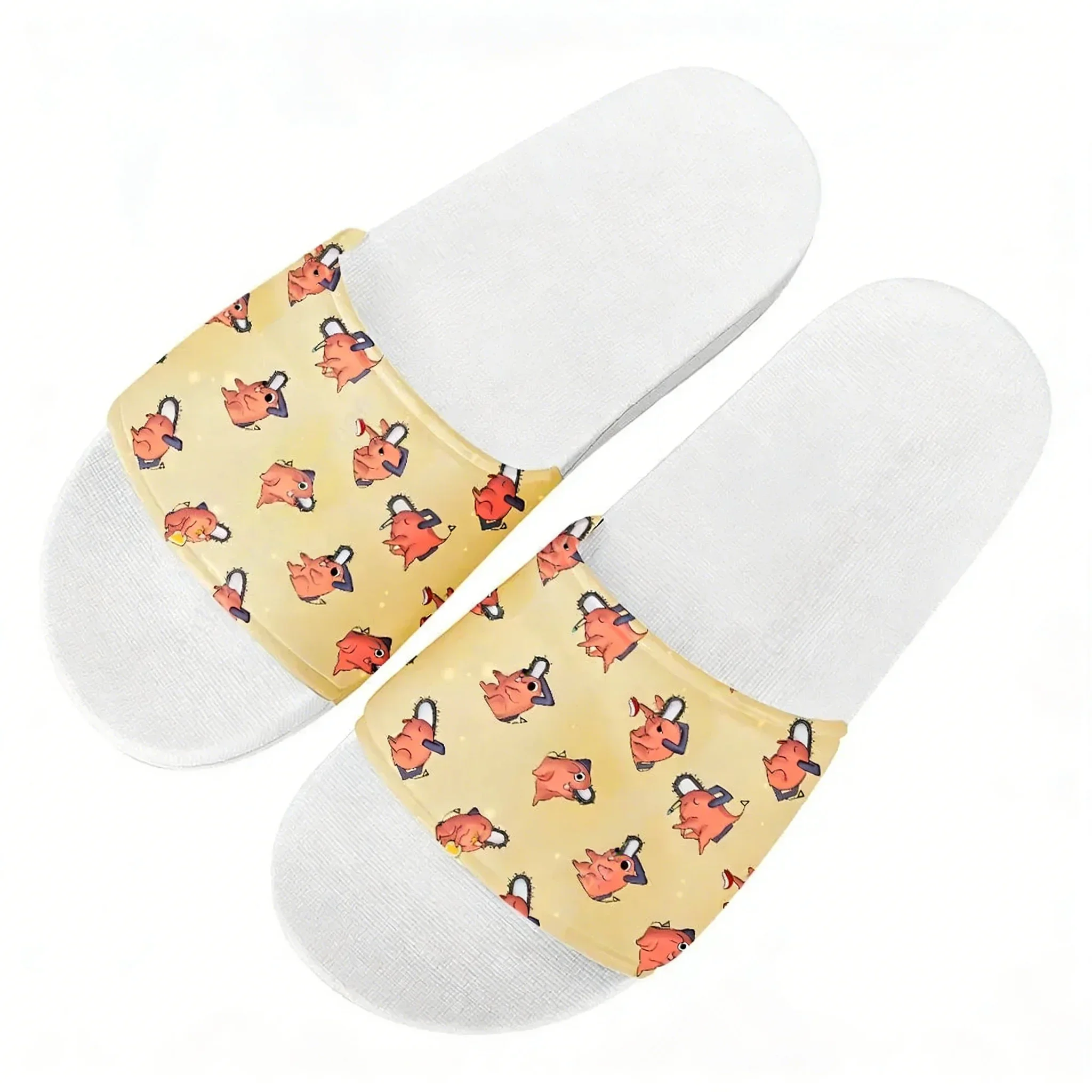 

Chainsaw Man Slippers Home Customized Water Shoes Men Women Teenagers Bathroom Beach Pool Sandals That Can Be Worn Outside