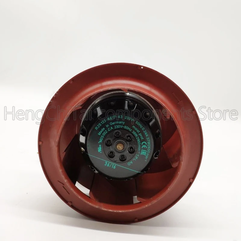 Original 100% Working R2S133-AE17-43 230V 0.24A 37W R2S133-AE17-22 cooling fan