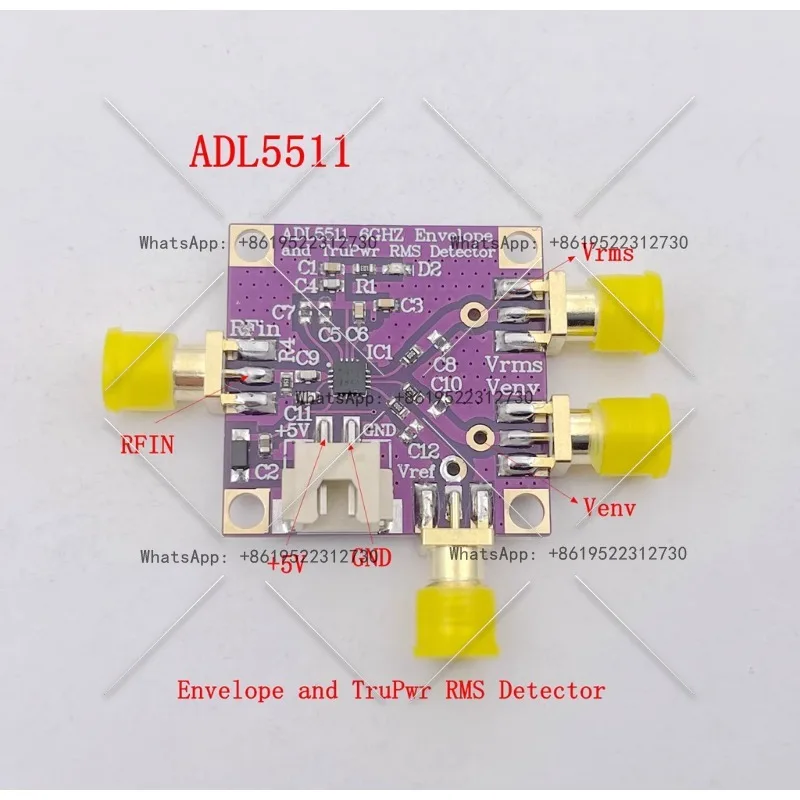 ADL5511 Detector de 6 GHZ AM Demodulador, Detector, Detector de RMS 2024