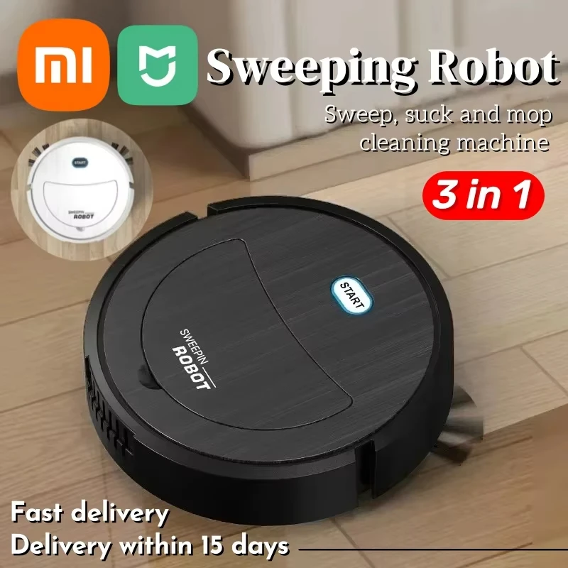 Xiaomi Smart Sweeping Robot Home Rechargeable Sweeping Robot 3-in-1 Sweeping Suction Mopping Integrated Vacuum Cleaner Mop