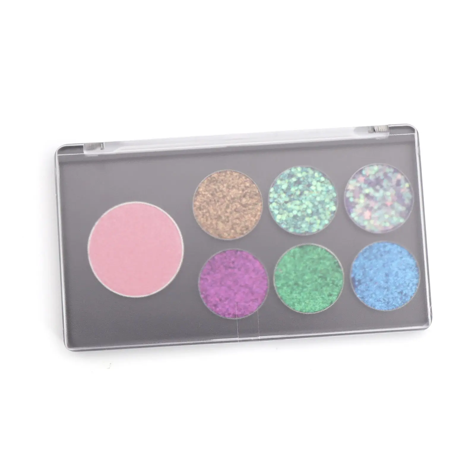 5pack Rectangular Magnet Makeup Palette Dispensing Eyeshadow Lipstick Dish Blush Powder Magnetic Storage Box Empty Plate F3387