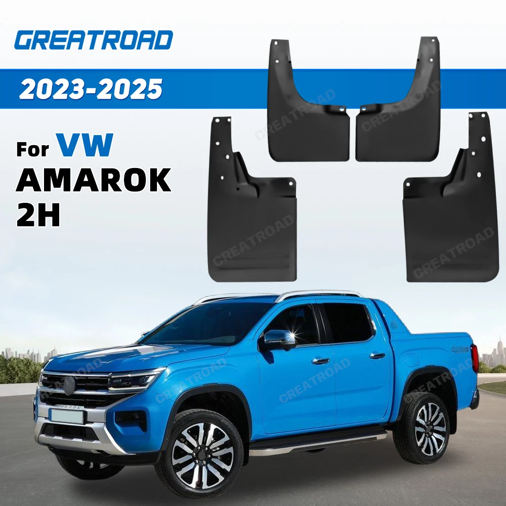 For VW Volkswagen AMAROK 2H 2023-2025 Fender Mudflaps Splash Guards Mudguards Mud Flaps car Accessories