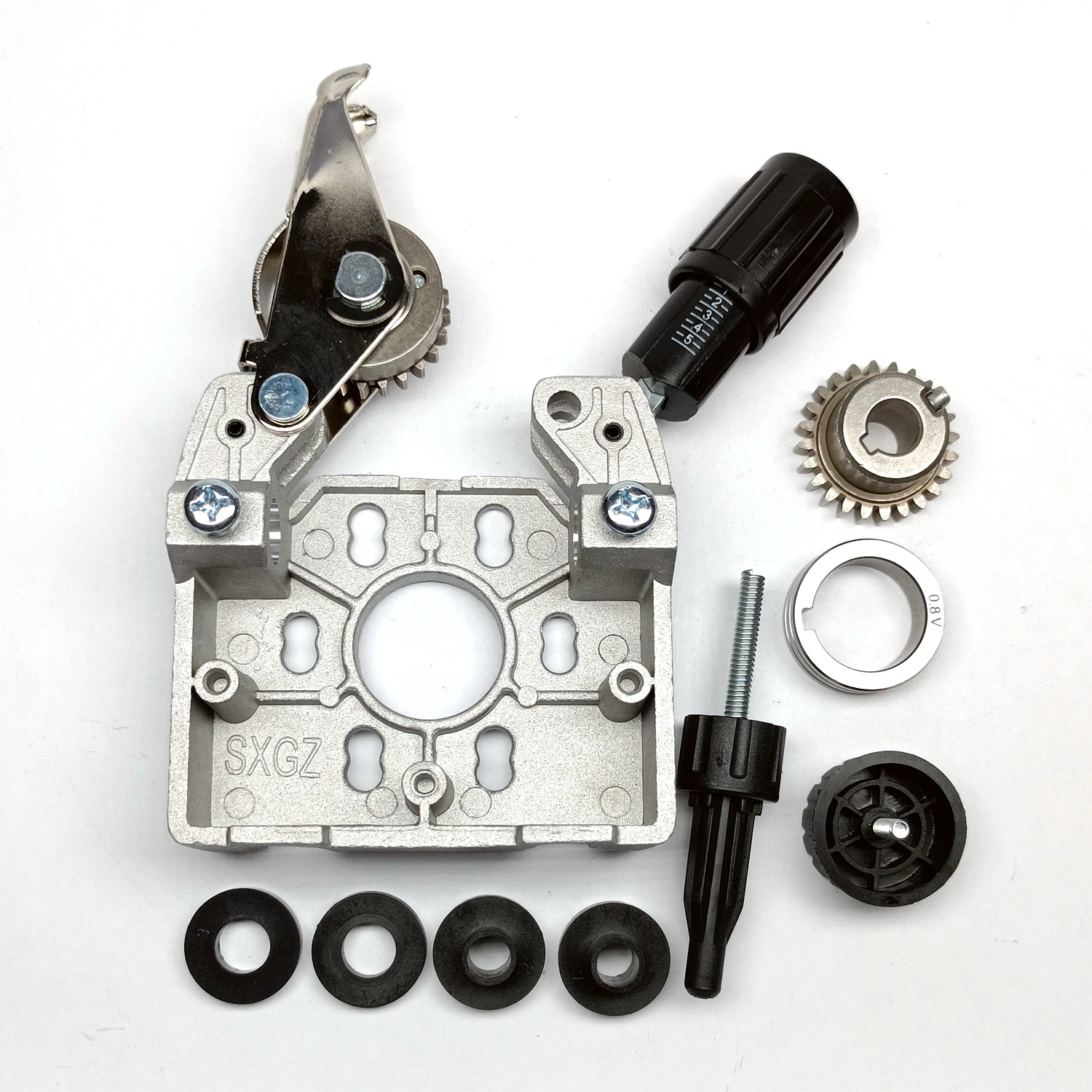 Dentes Rolo de Acionamento Engrenado Mig Fluxo de Aço de Alumínio Alimentador de Arame Cored Quadro do Motor Montagem da Roda Soldador 76zy01 76zy01 up
