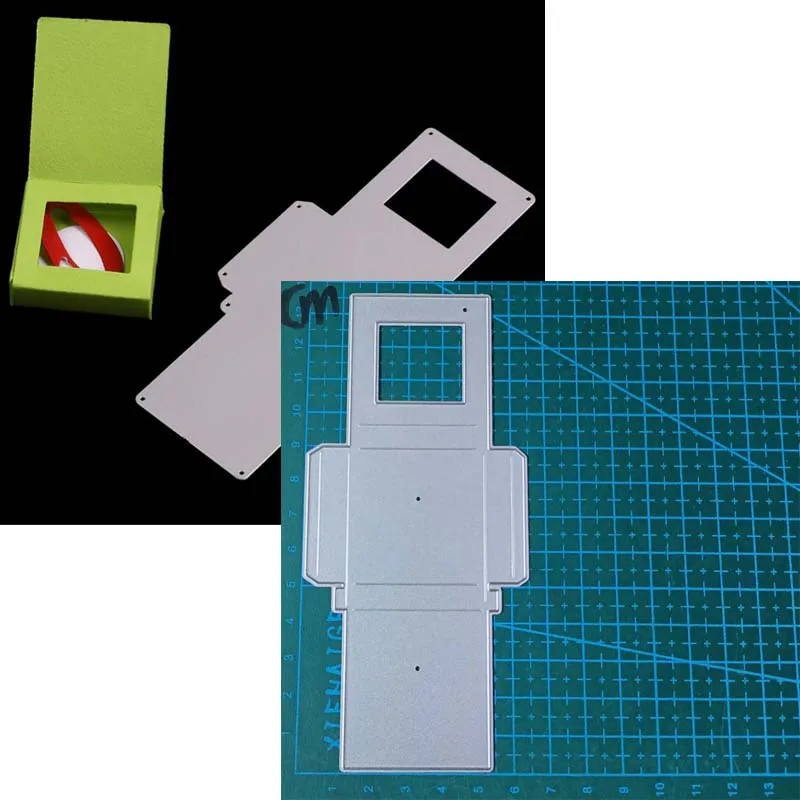 Box Metal Cutting Dies Mold Scrapbooking Decoration Paper Cards Craft Knife Mould Blade Punch Template Embossing Stencils 