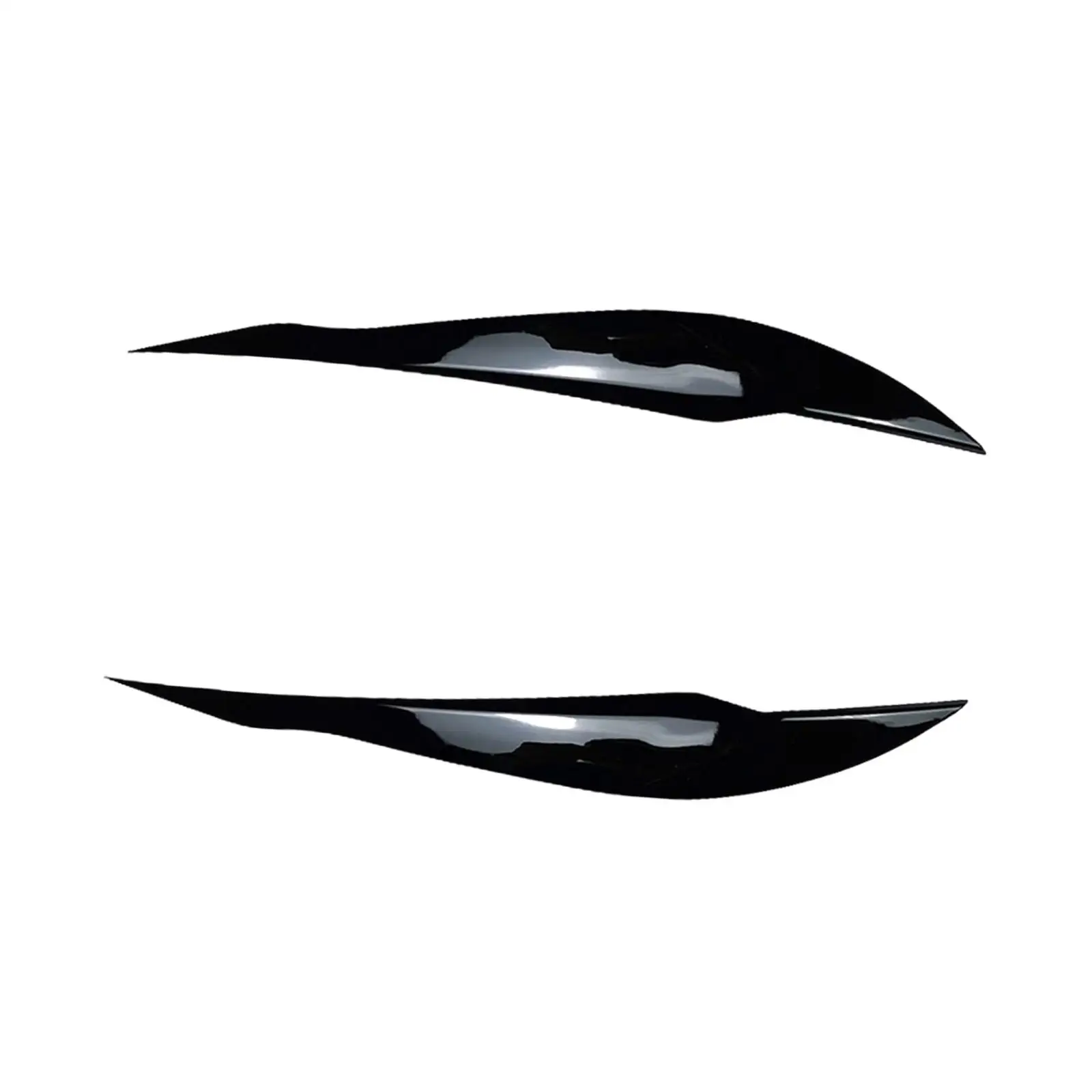 2 Pieces Headlight Eyebrow Eyelid Cover Trim for BMW 3 Series F30 F31