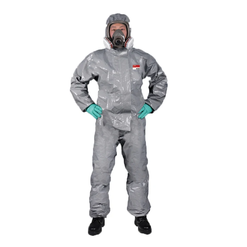 Protection Disposable Coverall Clothing Disposable Work Suits Laboratory Workwear For Chemical Type 3/4/5/6 Coverall