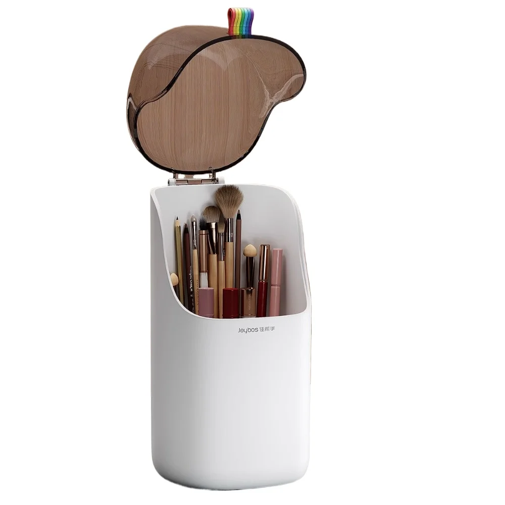 

*~Cosmetics storage box dust-proof makeup brush storage cylinder rack