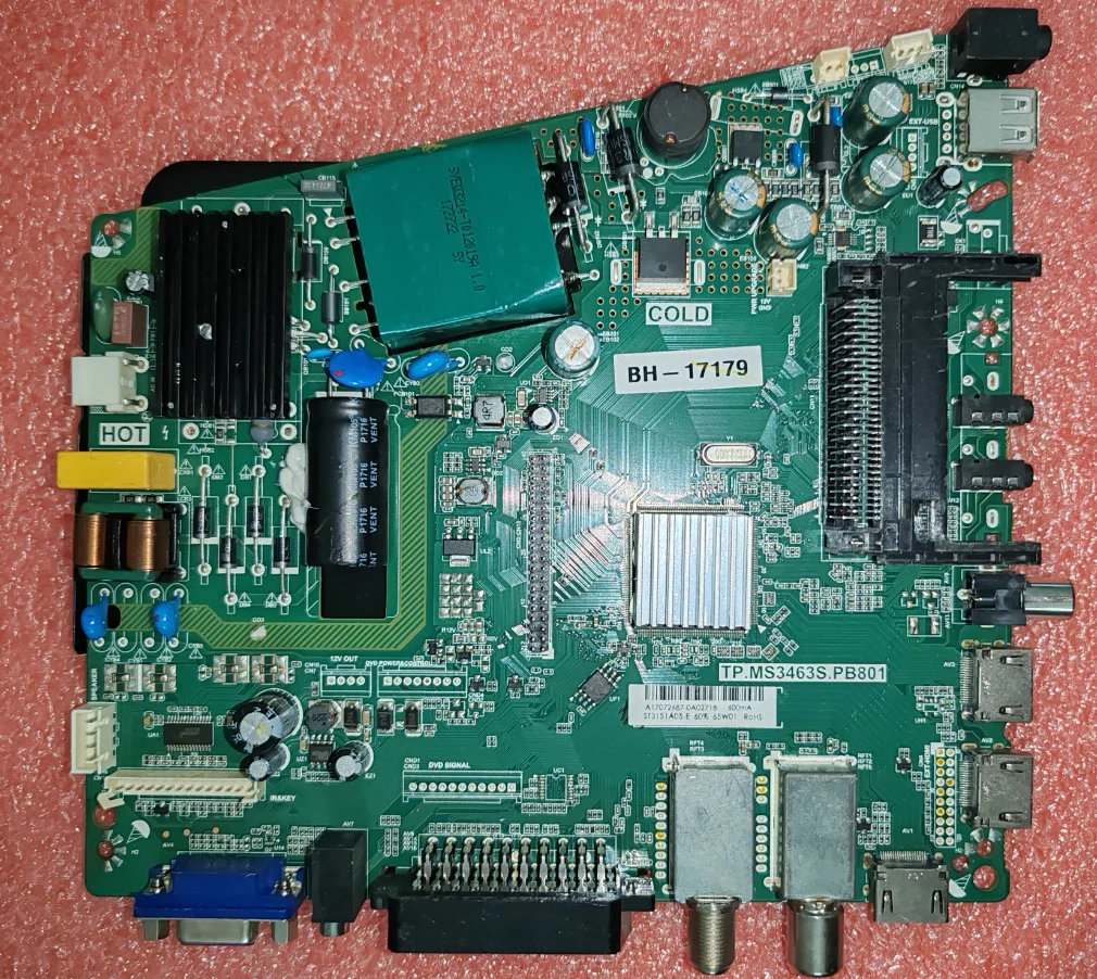 

TP.MS3463S.PB801 LCD mian board Backlight voltage Three different voltage specifications