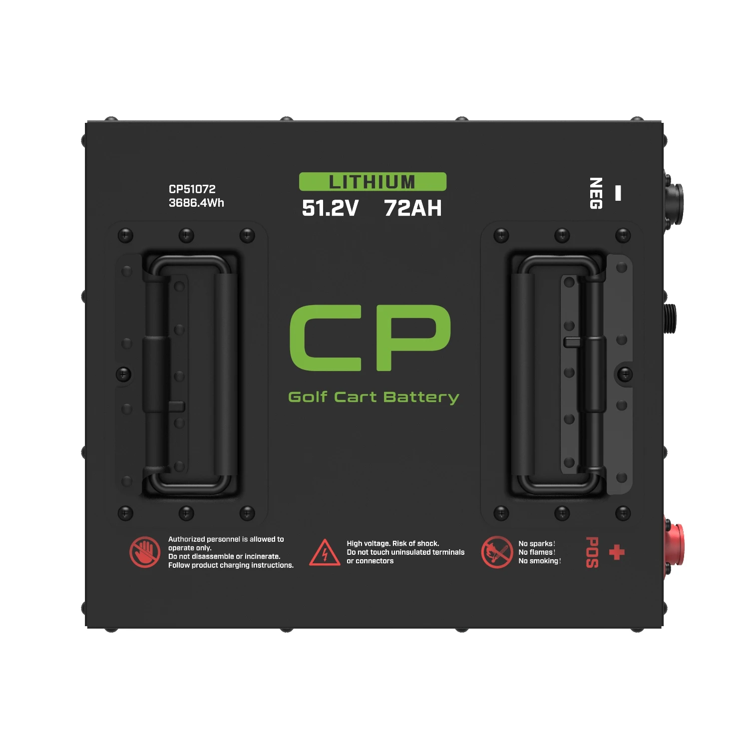 

300AMP Discharge 51.2V 105ah Golf Cart Batteries For Club Car 48 Volt With Charger