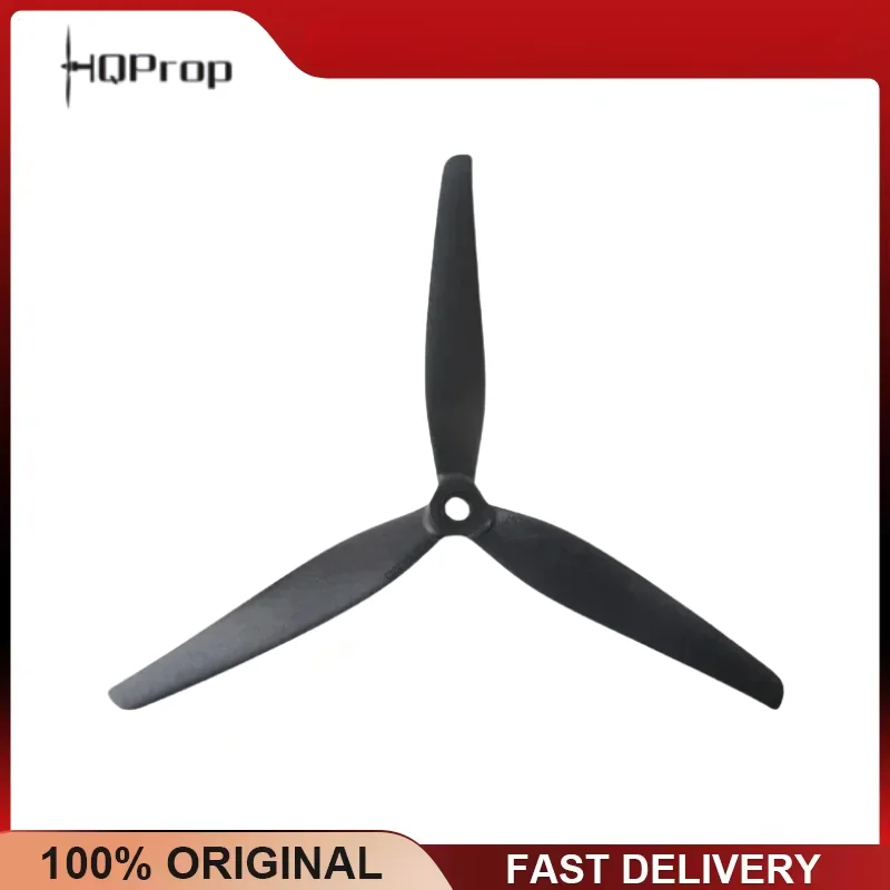 HQProp MacroQuad 7x4.5x3 3-Blade Propeller 9g 5mm Shaft 14mm Hub Glass Fiber Nylon for 7