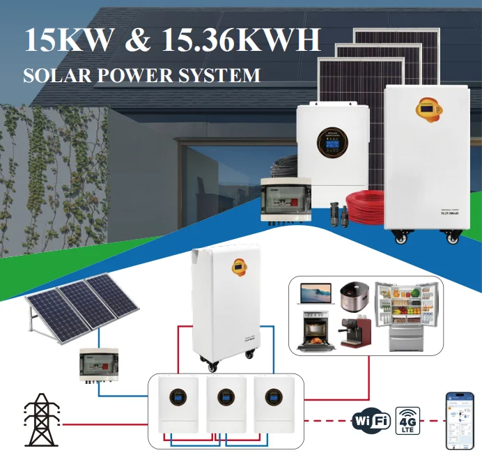 Hybrid Solar System 20kw Monocrystalline Lithium Battery Hybrid Inverter