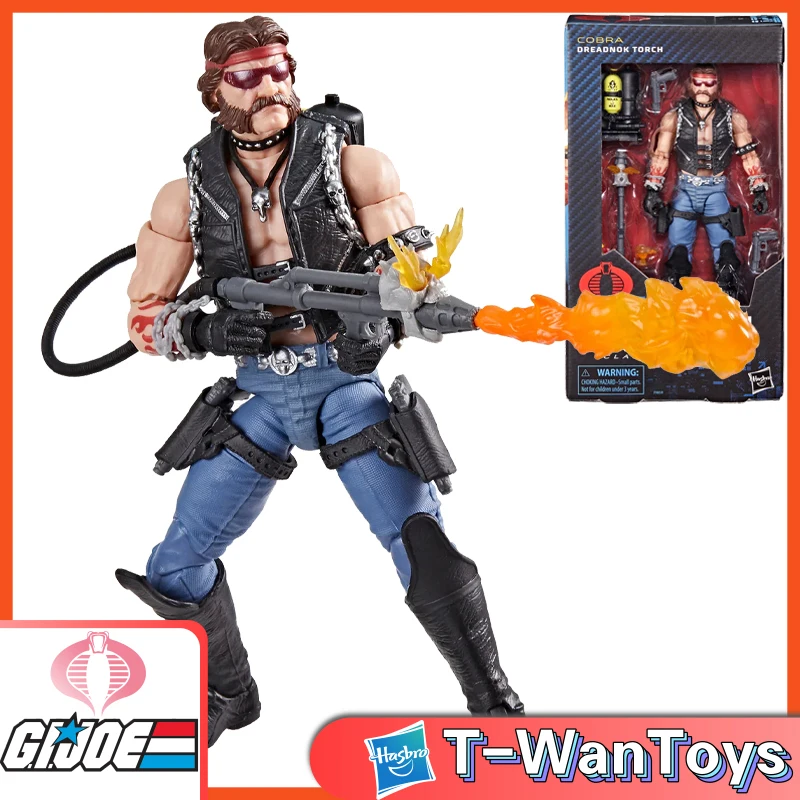 Original Hasbro G.i. Joe Classified Series #123, Dreadnok Torch 6-Inch (15Cm) Figure, Includes 8 Accessories (Shipped In July)