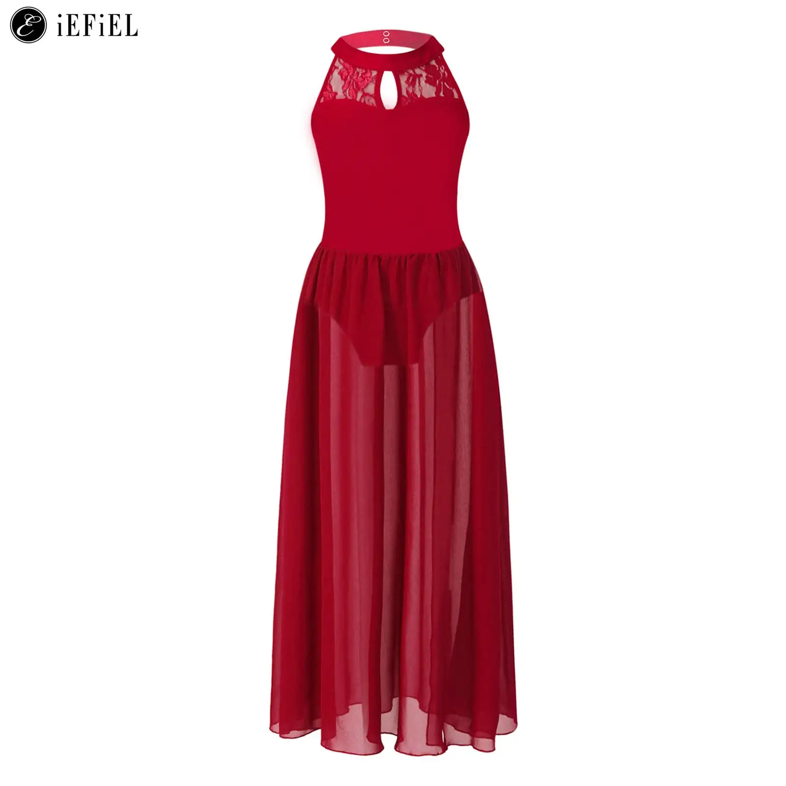 

Детское лирическое танцевальное платье для девочек, современный костюм, трико, юбка из фатина с разрезом, Платья с цветочным верхним слоем, танцевальная одежда балерины