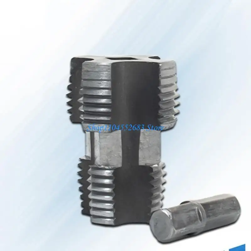 Y6GD PVC Thread Maker Ferramenta para perfuração elétrica, encadeador tubo plástico polegada 3/4 polegadas Trema