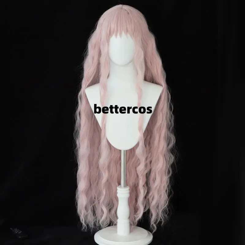 

NewSerizawa Layla Cosplay Wig Anime NANA Pink Long Curly Heat Resistant Synthetic Hair Party Unisex Wigs + Wig Cap2025