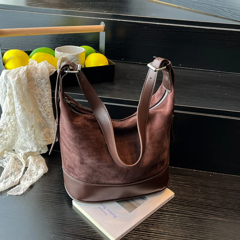 

2025 New Genuine Leather Spacious Hobo Bag for Women, Very Casual Shoulder Crossbody Tote, Extremely Versatile and Roomy​