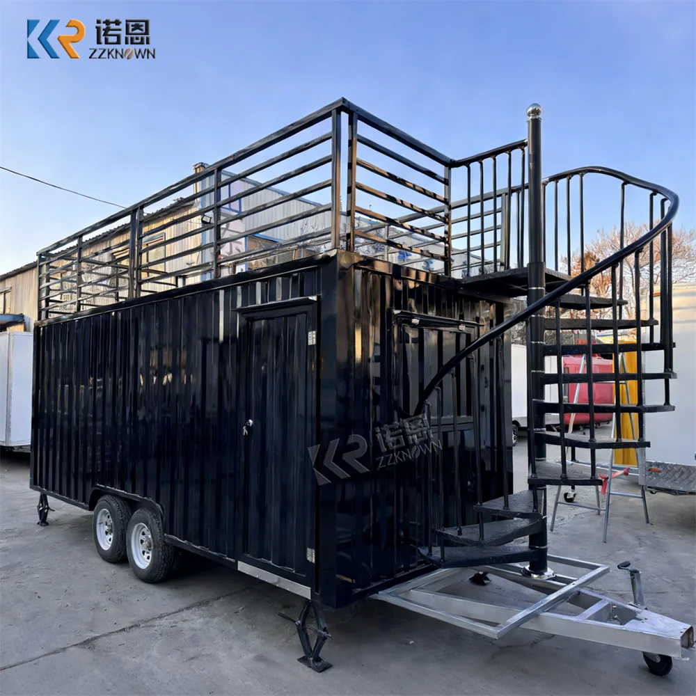 Luxury Prefabricated Home Coffee Shop Cafe Kiosk Modified Steel Shipping Container Restaurant Office Modular Container Bar