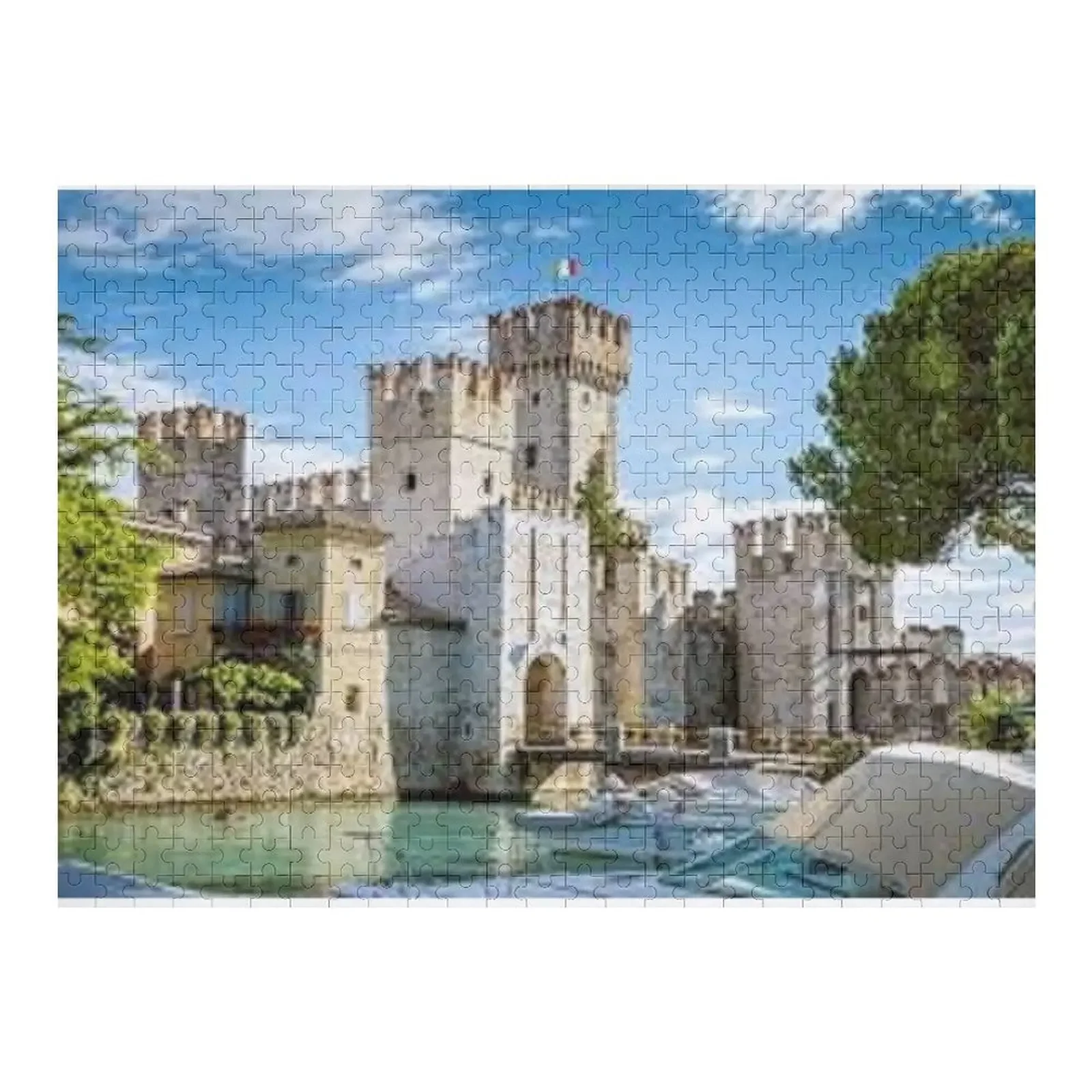 Château irlandais imprimé sur cadeaux, puzzles, vêtements, accessoires, décoration d'intérieur pour les fans du château. Puzzle avec photo