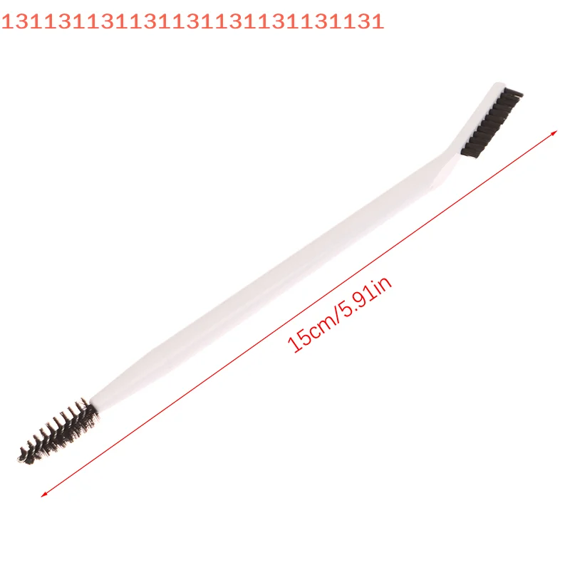 Cepillo para cejas de doble cabeza, peine para pestañas, moldeador de pestañas, cepillo para cejas para el cuidado de cejas, herramienta de maquillaje reutilizable