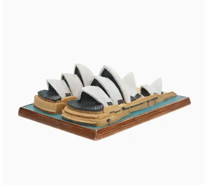 Sydney Theatre, Australia Creative Resin Crafts World Famous Landmark Model Tourism Souvenir Gifts Collection Home Decor