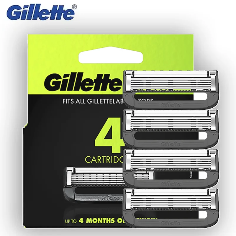 lame-da-rasoio-gillette-labs-per-uomo-compatibili-con-il-rasoio-gillette-labs-cartucce-da-4-8-pezzi-con-barra-esfoliante
