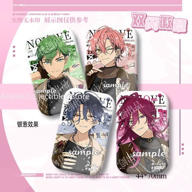 أنيمي فرقة نجوم كون ماشو شارات أنيمي شارة الكرتون بروش الملابس على ظهره مجوهرات اكسسوارات هدايا #1