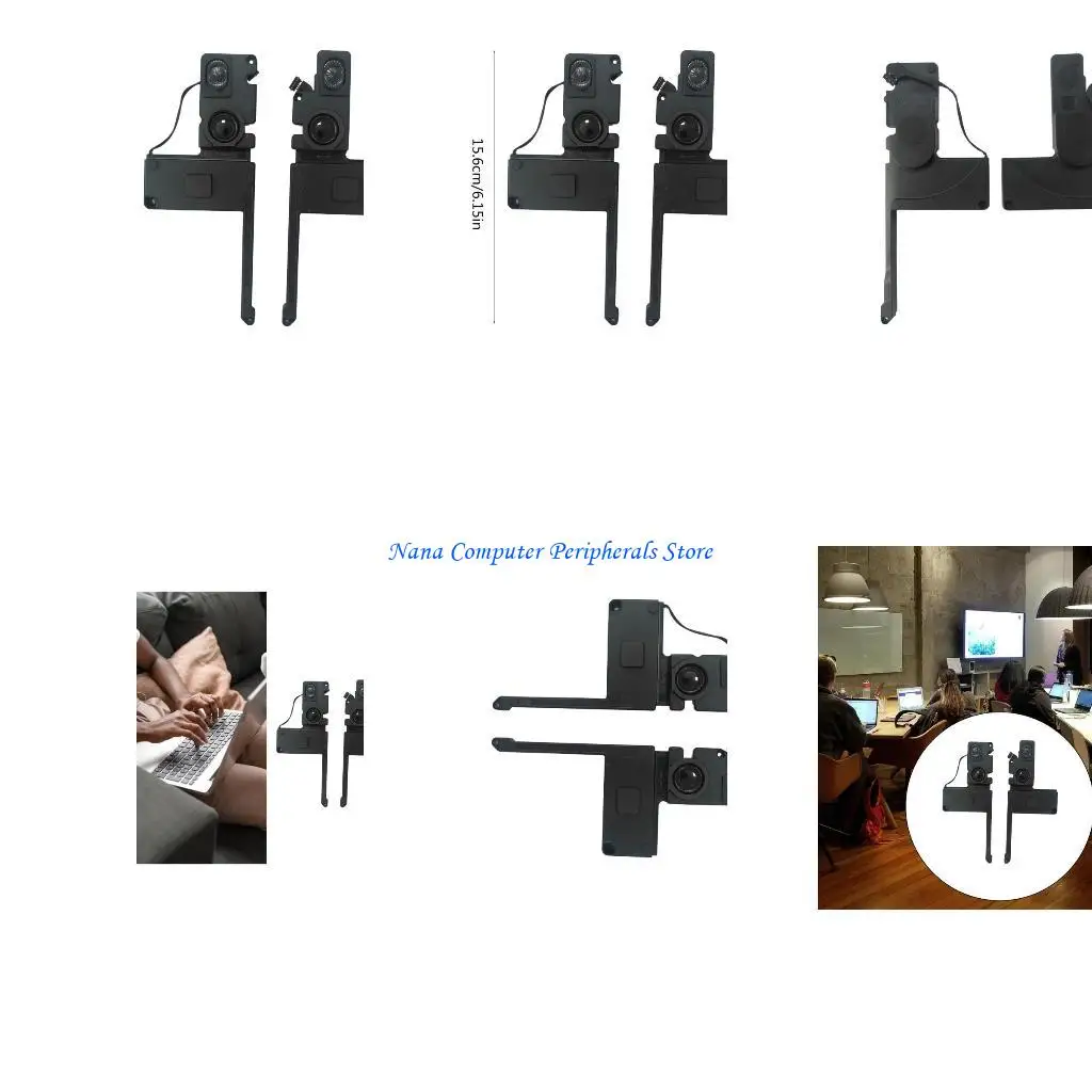 

F68C Внутренний ноутбук левый и правый динамик замена динамика для 15.4 "A1398
