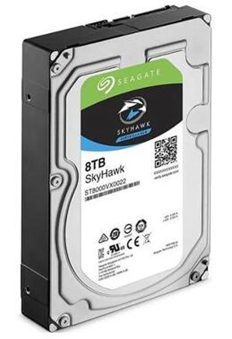 

New HDD For Seagate 8TB SATA 3.5" 256MB 7200RPM For Internal HDD Surveillance HDD For ST8000VX0022