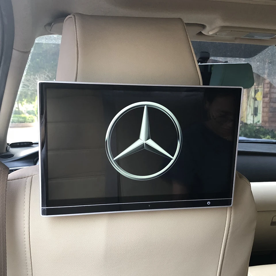 12.5 Inch 4K Car Headrest Monitor Android 12.0 Tablet Screen HD 1080P Vidoe WIFI/USB/TF/BT 32GB ROM Support Android APP Ｄownload